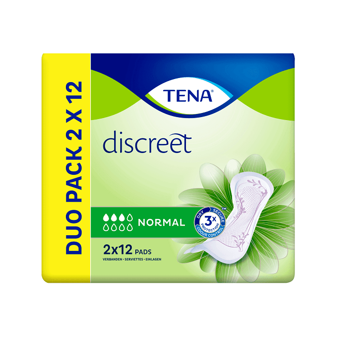 Tena Lady Normal Duo Pack 24