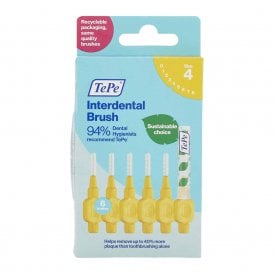 Tepe Interdental Brush 0.7 Yellow 6's