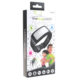The Bug Watch Adult Wristband Midnight - Black