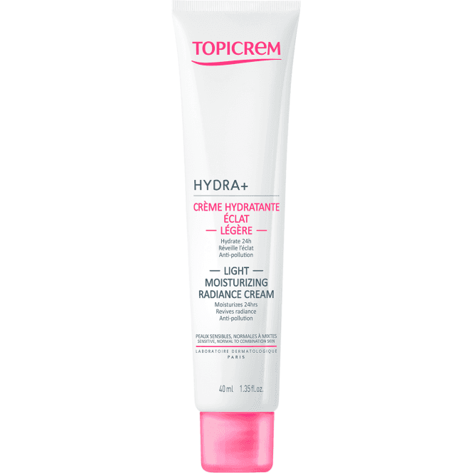 Topicrem Hydra+ Radiance Moisturising Light Cream 40ml