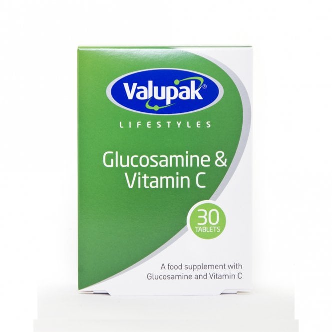 Valupak Glucosamine & Vitamin C 1500mg Tablets 30's