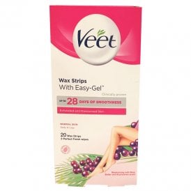 Veet Expert Leg & Body Wax Strips Normal 20's
