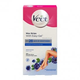 Veet Expert Legs & Body Wax Strips Sensitive 20's