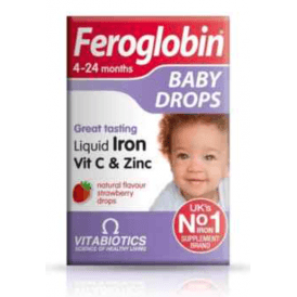 Vitabiotics Feroglobin Baby Drops 30ml