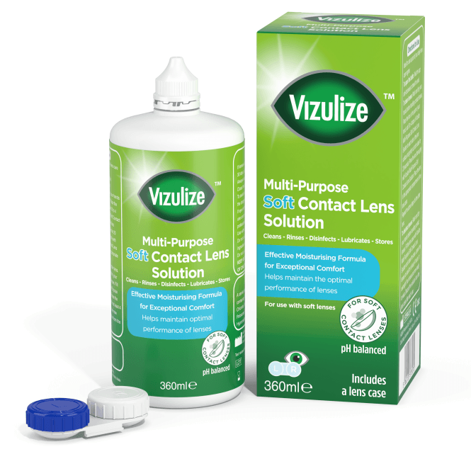 Vizulize Multi-Purpose Soft Contact Lens Solution 360ml