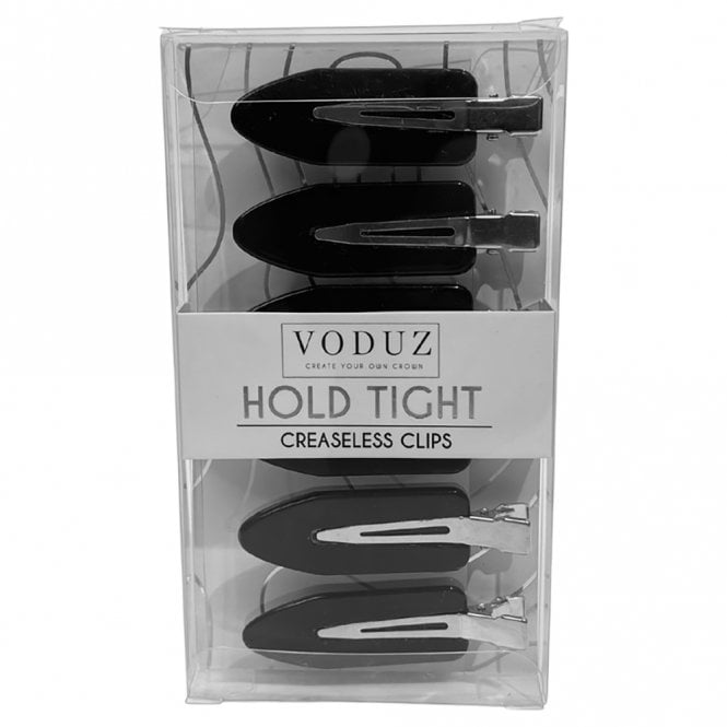 Voduz Hold Tight Black Creaseless Clips 6 Pack
