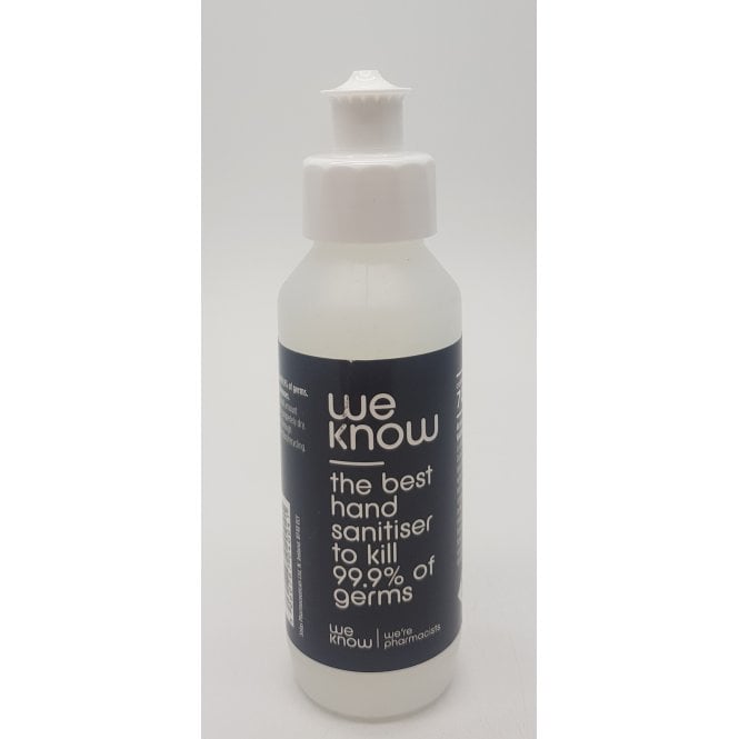 We Know 70% Alcohol Hand Cleansing Gel 125ml