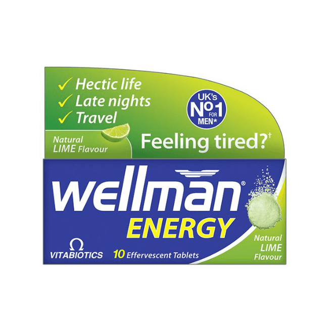 Wellman Energy Lime 10 Tablets