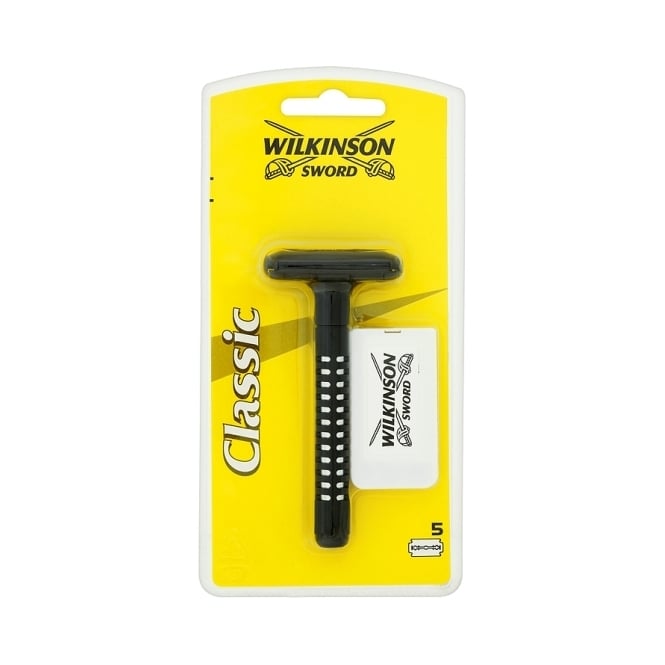 Wilkinson Classic Double Edge Razor & 5 Blades