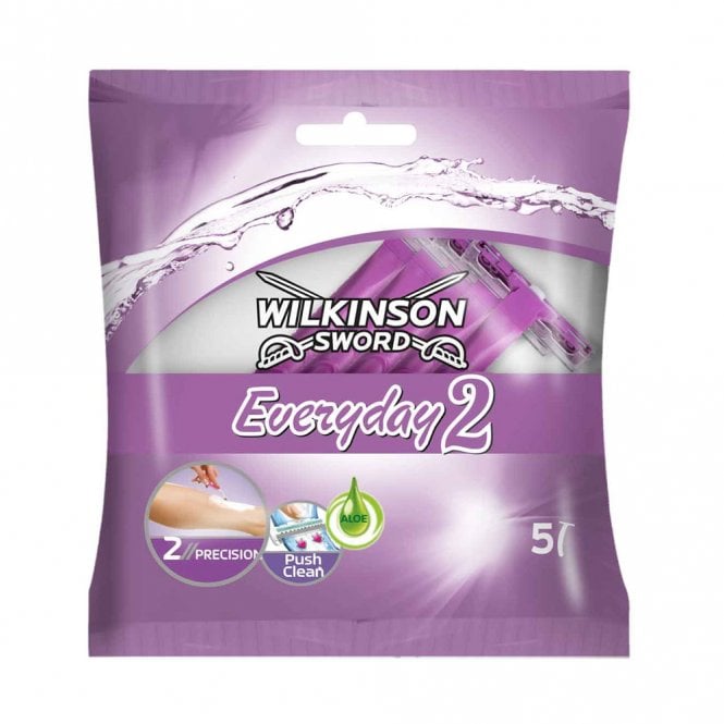 Wilkinson Sword Everyday 2 Disposable Razors 5's