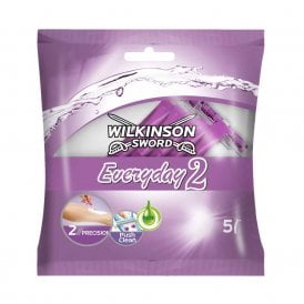 Wilkinson Sword Everyday 2 Disposable Razors 5's