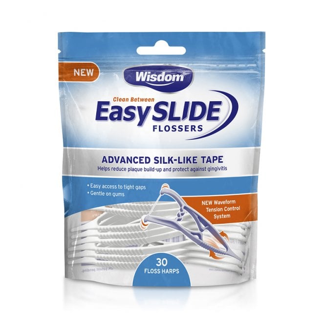 Wisdom Clean Between Easy Slide Flosser 30's