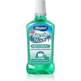 Wisdom Fresh Effect Mouthwash Freshmint 500ml