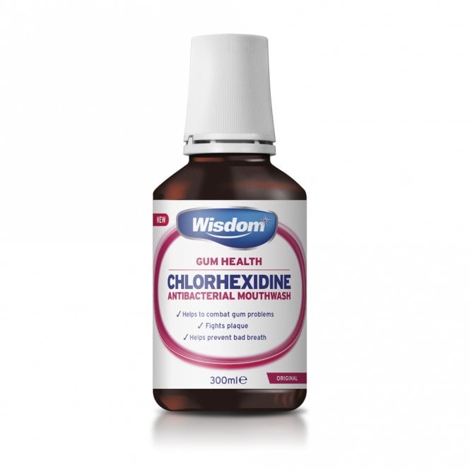 Wisdom Gum Health Chlorhexidine 0.2% Mouthwash Original 300ml