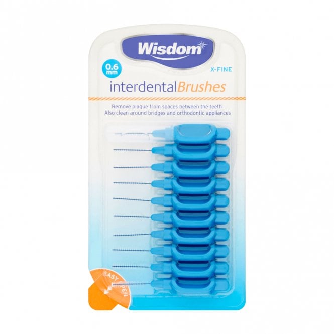 Wisdom Interdental Brush Value Blue 0.60mm 10's