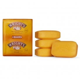 Wrights Traditional 4 Pack Soap