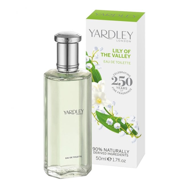 Yardley Lily Of The Valley Ladies 50ml Edt Spr